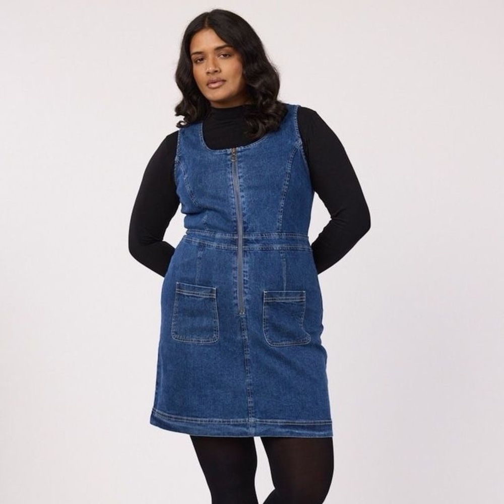 Size UK 22/US 18 Joanie Clothing Mindy Denim Dress